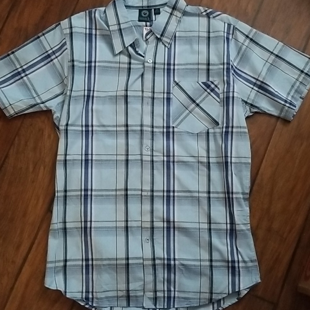 NWT mens Burnside button up